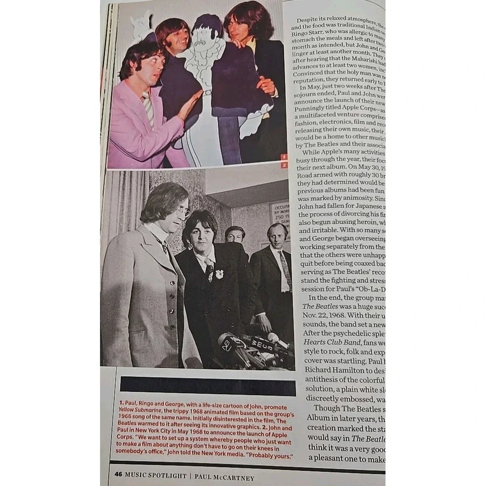 Paul McCartney Tribute Magazine Beatles Music Spotlight Collectors Edition‎ 2023